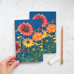 Notebook ~ Summer wildflowers