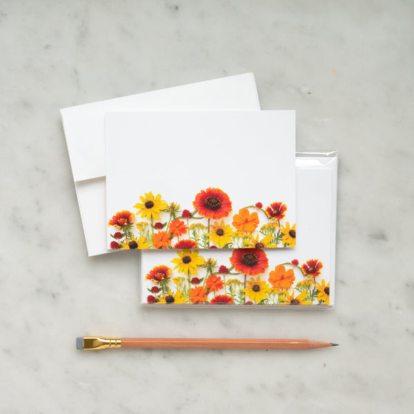Flat cards ~ Summer Flowers