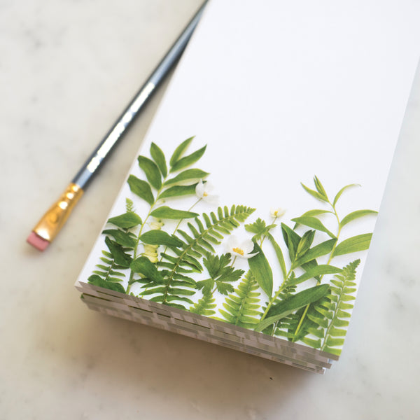 Notepad - greenery