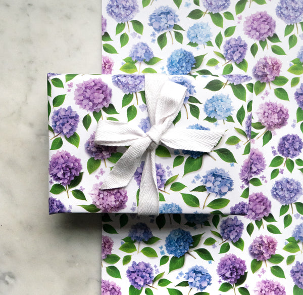 Gift wrap ~ Hydrangea