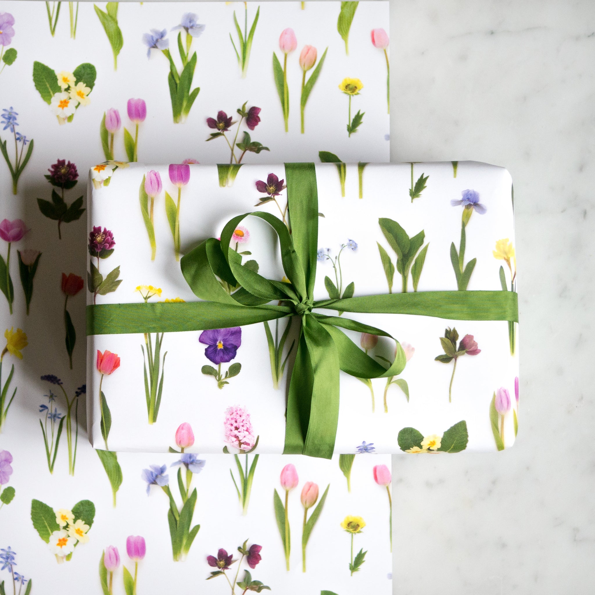 Gift wrap ~ spring flowers