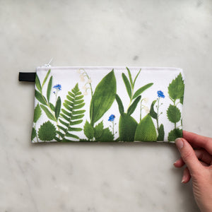 Small Zipper Bag ~ Lily of the Valley