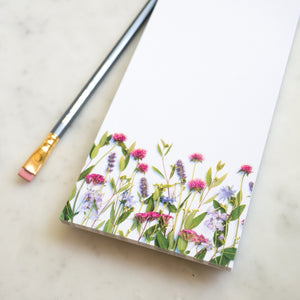 Notepad - wildflowers
